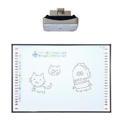 86 pulgadas de panel inteligente interactivo USB2.0/3.0, 32767x32767 Display interactivo de pizarra