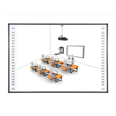 83 pulgadas de infrarrojos Interactivo Tablero Blanco IWB Dedo Toque Cerámico Nano Superficie Tablero Blanco