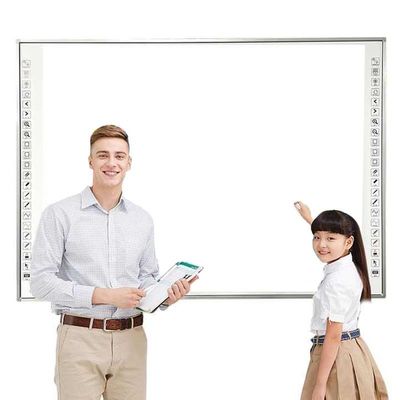 Tabla blanca interactiva de 96 pulgadas fácil colaboración tabla blanca digital inteligente adecuada para escuelas