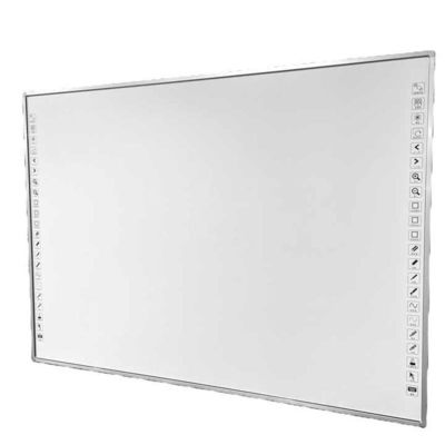 Tabla blanca interactiva de infrarrojos educativa de 86 pulgadas con proyector / panel táctil