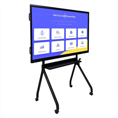 Ángulo de visión de alto brillo 178° H/V 55 pulgadas Tabla de pantalla táctil interactiva con HDMI y Android APP