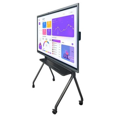 Tablero inteligente interactivo de 65 pulgadas 3840x2160 paneles de pantalla 4K con aplicaciones Android Software
