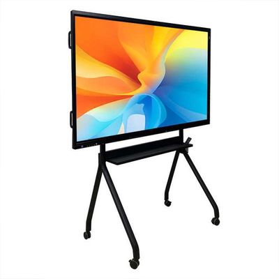 Pantalla táctil interactiva de 65 pulgadas Tablero blanco 4K Pantalla de pantalla inteligente con puntos infrarrojos 10/20 y Android 13.0