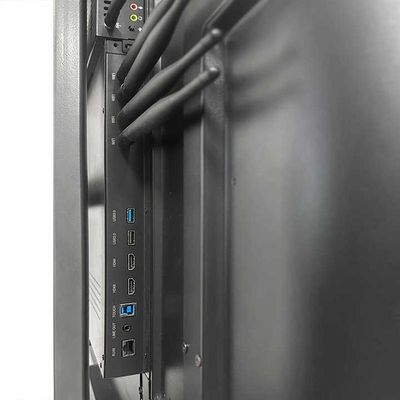 Pantalla táctil interactiva de 65 pulgadas Tablero blanco 4K Pantalla de pantalla inteligente con puntos infrarrojos 10/20 y Android 13.0