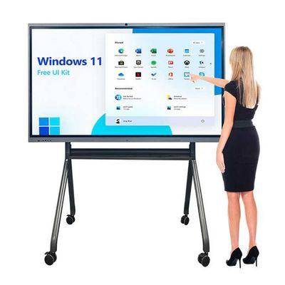 ROHS 65 pulgadas de toque de la enseñanza interactivo Smart Whiteboard con tipo de luz de fondo D-LED