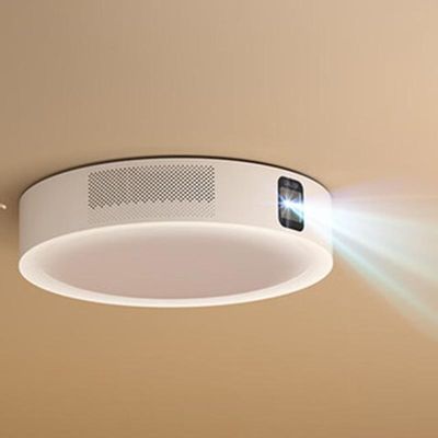 1200 Brillo de iluminación 3000LX Proyector láser inteligente Proyector de techo para el hogar