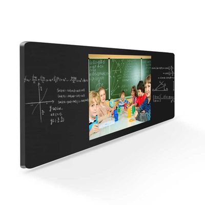 75 pulgadas Smart Digital Tabla Blanca En el aula el maestro enseña tabla digital