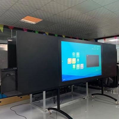 75 pulgadas Smart Digital Tabla Blanca En el aula el maestro enseña tabla digital