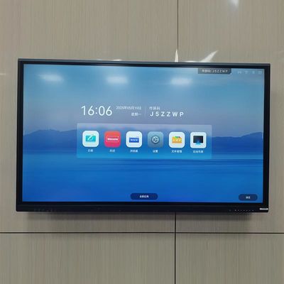Pantalla táctil LCD de 65 pulgadas Android 13 Interactiva Pantalla táctil Tabla blanca, Tabla de conferencias del aula