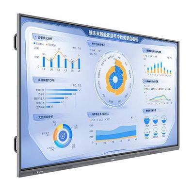 Tabla de presentación de pantalla táctil interactiva para el aula escolar con vida útil ≥50000 horas y fácil instalación