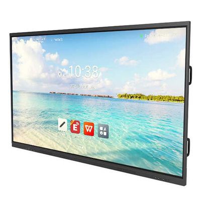 Tablet de TV de pizarra de 75 pulgadas con pantalla táctil inteligente interactiva 4K certificada