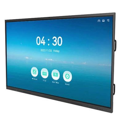 Tablet de TV de pizarra de 75 pulgadas con pantalla táctil inteligente interactiva 4K certificada