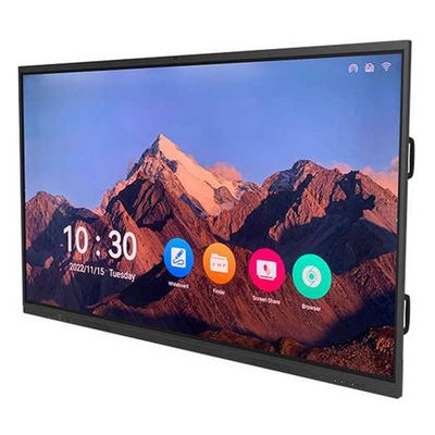 Tablet de TV de pizarra de 75 pulgadas con pantalla táctil inteligente interactiva 4K certificada