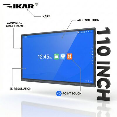 Pizarra Interactiva 4K UHD de 110